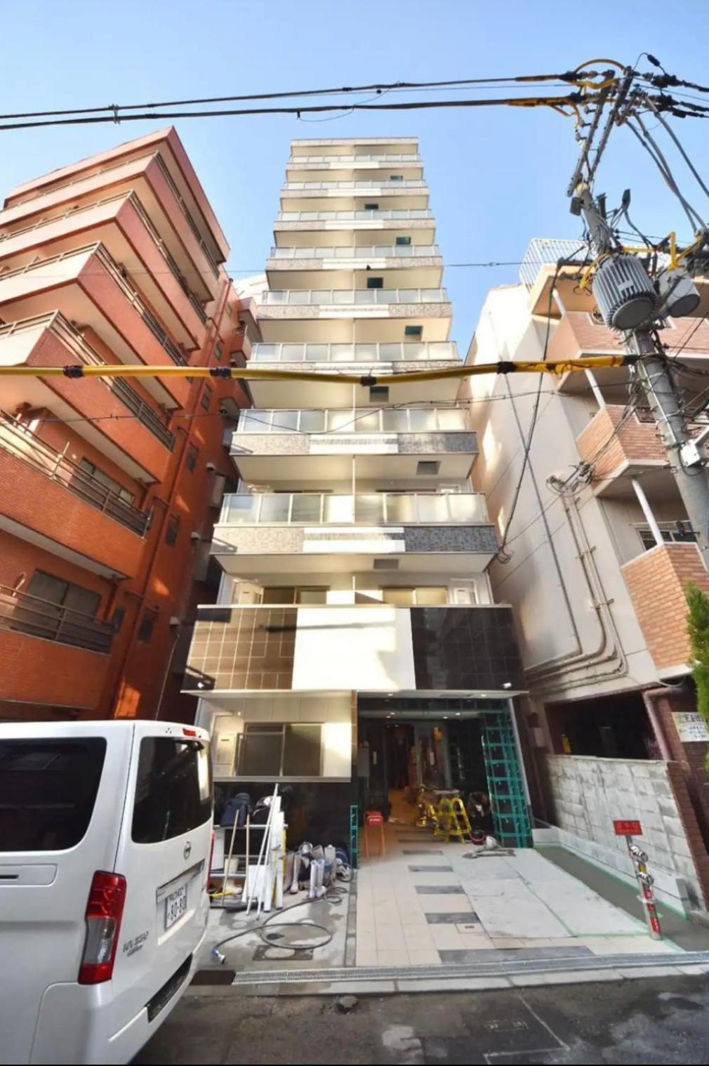 大阪市Station Front Shinimamiya 601アパートメント エクステリア 写真